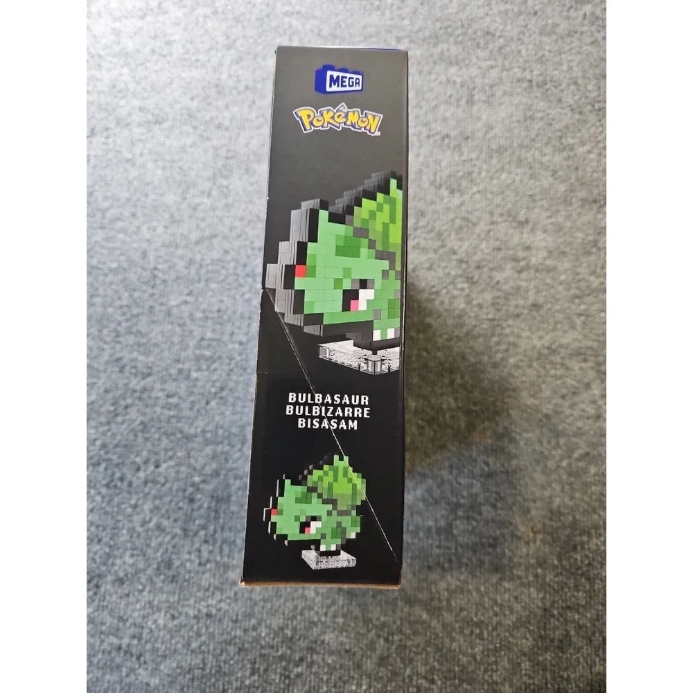 MEGA Pokemon Bulbasaur Building Pixel Art Toy Kit 374 pc. New In Box.‎ CB